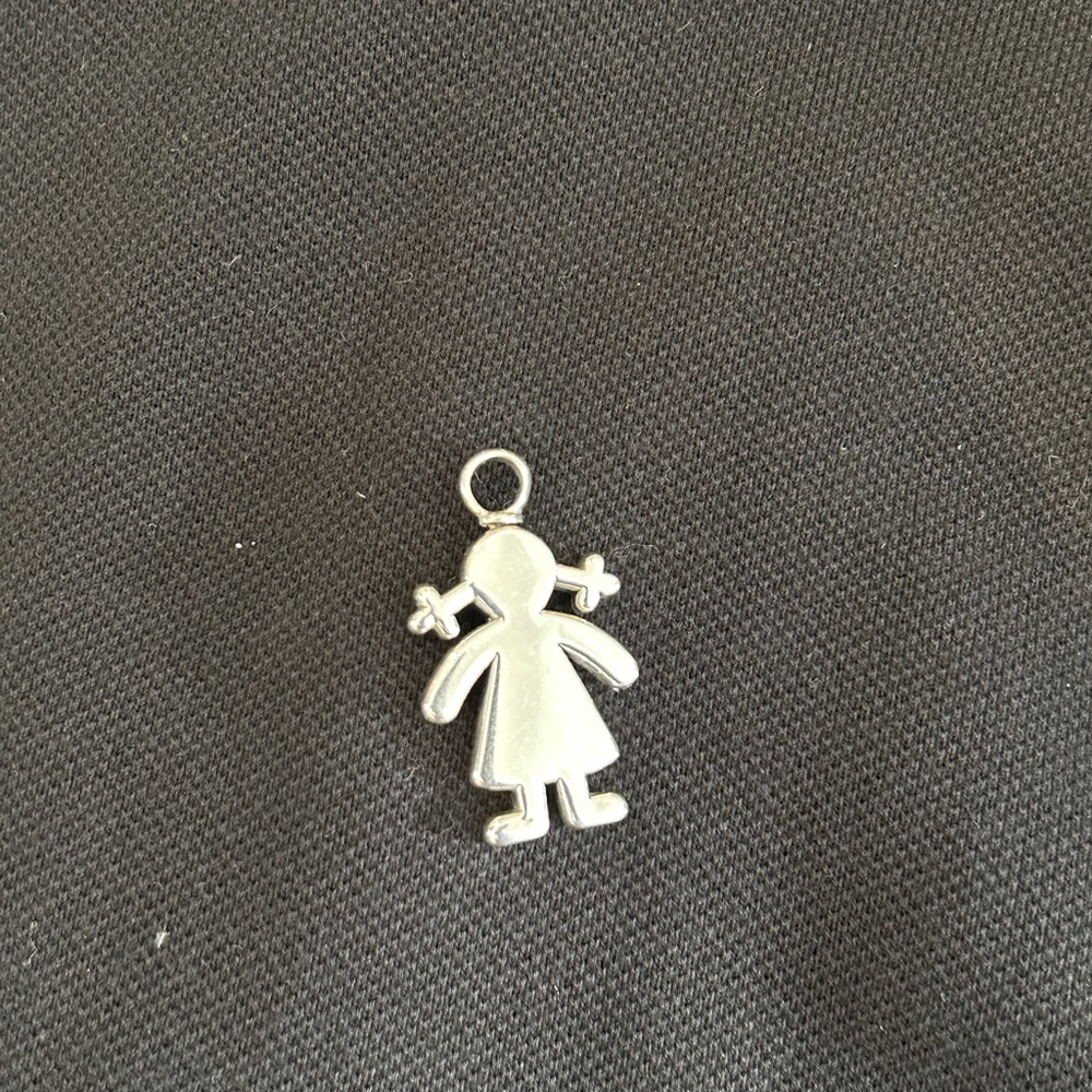 Tous 925 Sterling Silver Sweet Dolls Girl pendant